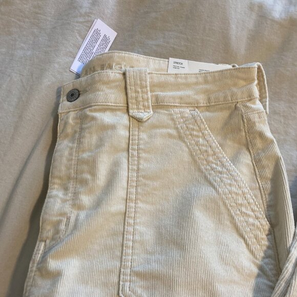 NWT AE Stretch‎ Corduroy Festival Flare High Rise Jeans Pant Plus Size 16 - Picture 4 of 7